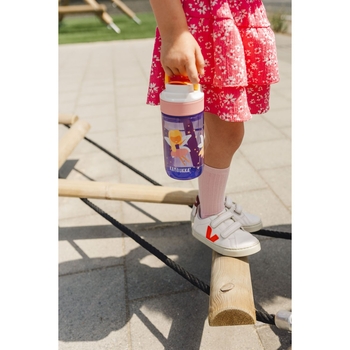 Пляшка для води дитяча Kambukka Lagoon Kids Fairy Wood, 400 мл, фіолетова (11-04045) - Pampik - 9