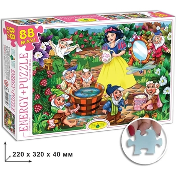 Пазл Київська фабрика іграшок Белоснежка 88 элементов - Pampik - 2