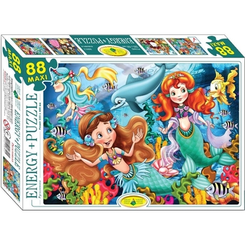 Пазл Київська фабрика іграшок Русалонька 88 елементів - Pampik