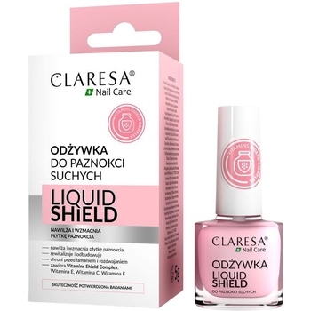 Кондиционер для ногтей Claresa Liquid Shield Nail Conditioner защита от ламкости 5 мл - Pampik