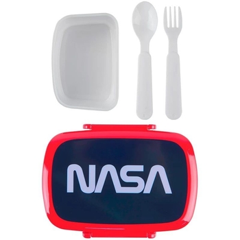 Ланч-бокс Kite Nasa з наповненням 750 мл синій (NS22-163) - Pampik - 4