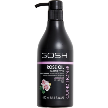 Кондиционер Gosh Rose Oil с розовым маслом для всех типов волос, 450 мл - Pampik