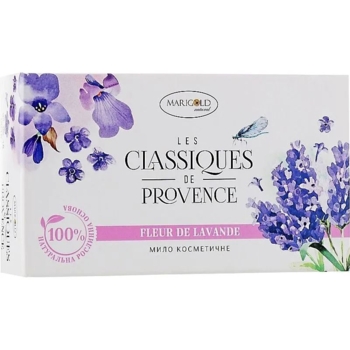 Мило тверде Marigold Natural Les Classigues de Provence Лаванда, 90 г - Pampik