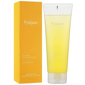 Пенка для умывания Fraijour Yuzu Honey All Clear Cleansing Foam Прополис, 250 мл - Pampik