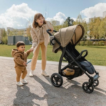 Прогулочная коляска Hauck Rapid 4D Classic Beige, бежевая (14896-9) - Pampik - 13