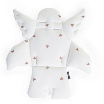 Подушка до стільця для годування Childhome Angel Hearts, білий (CCASCJOH) - Pampik