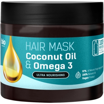 Маска для волосся Bio Naturell Coconut Oil & Omega 3 ультраживлення 295 мл - Pampik