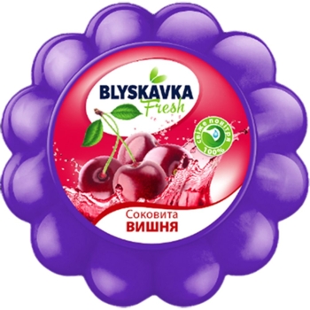 Гелевий освіжувач Blyskavka Fresh Соковита вишня 1 шт. - Pampik