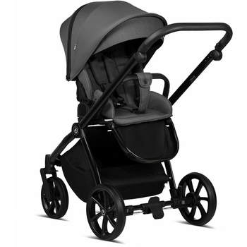 Коляска Tutis Mio Plus Thermo Pacific green, універсальна 2 в 1, графітова (1352241) - Pampik - 2