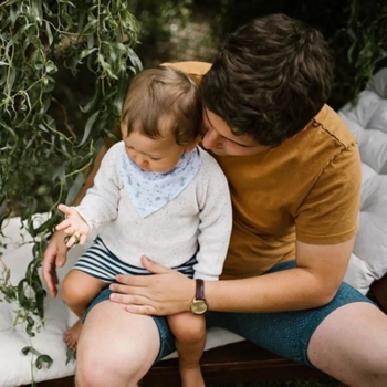 Нагрудник-платок BabyOno Котенок, 2 шт. (879/11) - Pampik - 3