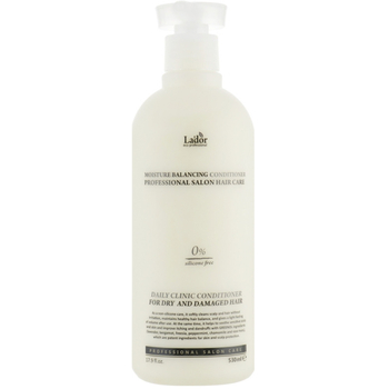 Кондиціонер безсиліконовий La'dor Moisture Balancing Conditioner зволожуючий, 530 мл (810612) - Pampik