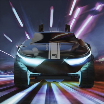 Автомобиль на радиоуправлении Sharper Image Stunt Mongoose LED (1212009991) - Pampik - 6