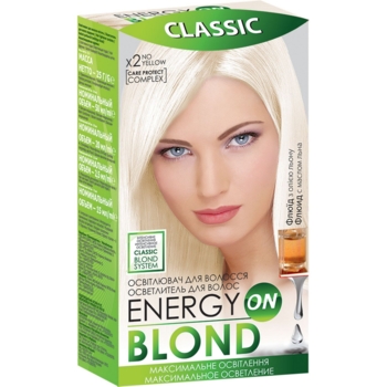 Освітлювач для волосся Acme Color Energy Blond Classic, 112,5 г - Pampik