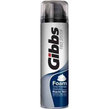 Пена для бритья Gibbs Face System Regular Skin 200 мл - Pampik
