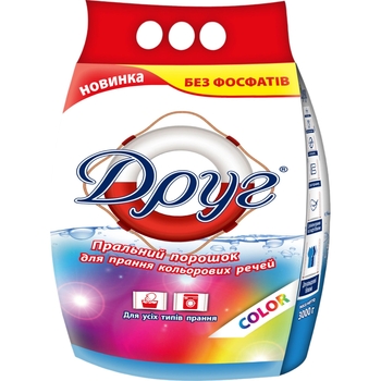 Стиральный порошок Friends Color Универсальный 3 кг - Pampik