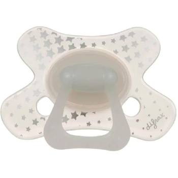 Пустышка силиконовая Difrax ночная Natural Night светится в темноте 12+ мес (GL804) - Pampik