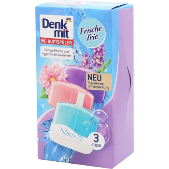 Туалетный блок для унитаза Denkmit Frische Trio 3 шт. - Pampik - 2