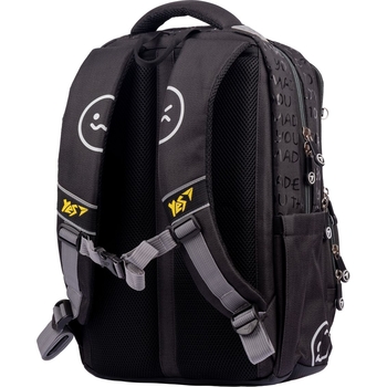 Рюкзак Yes S-88 Happy time, черный (553869) - Pampik - 3