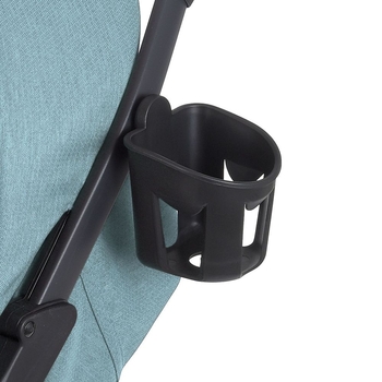 Прогулянкова коляска El Camino Loona ME 1090-1 Arctic Blue, блакитна з чорним (25528) - Pampik - 12