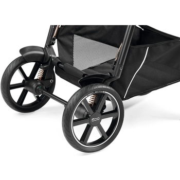Коляска Peg-Perego Veloce 500, 2 в 1, вишукано-коричнева зі смужкою (PACK-VEL2100000003) - Pampik - 7