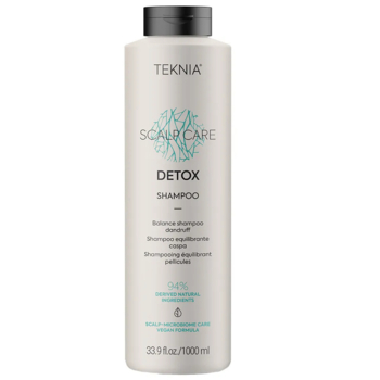 Міцелярний шампунь від сухої та жирної лупи Lakme Teknia Scalp Cate Detox Shampoo 1000 мл - Pampik