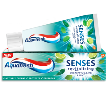 Зубна паста Aquafresh Senses Евкаліпт, 75 мл - Pampik - 2