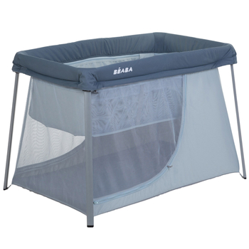 Ліжечко-манеж Beaba Easy Sleep 3 в 1 сіре (946001) - Pampik