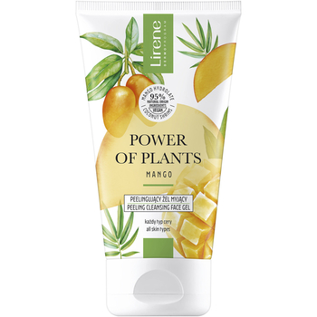 Очищающий пилинг для лица Lirene Power Of Plants Peeling Cleansing Face Gel Mango 150 мл - Pampik
