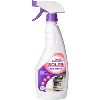 Засіб для розчинення жиру та нагару Solar Грейпфрут з розпилювачем 500 мл - Pampik