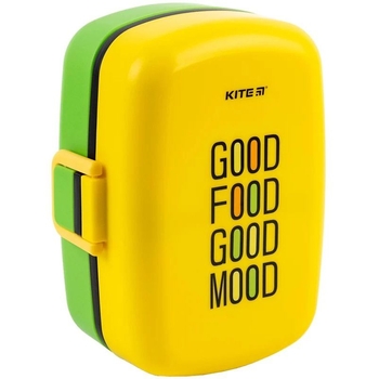 Ланч-бокс Kite з наповненням 1150 мл, жовтий (K23-180-4) - Pampik