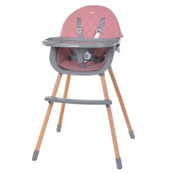 Стульчик для кормления El Camino ME 1111 Lumi Pink, розовый (25821) - Pampik - 3