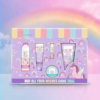 Набір Baylis & Harding Beauticology: Гель для душу 50 мл + Крем для рук 30 мл + Крем для душу 50 мл + Кристали для ванни 70 г + Бальзам для губ, 5 г - Pampik - 3