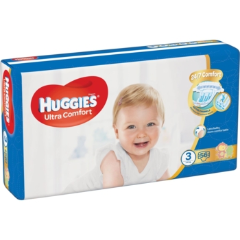 Подгузники Huggies Ultra Comfort 3 (4-9 кг), 56 шт. - Pampik - 2