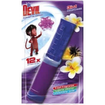 Туалетный точечный блок для унитаза Dr.Devil Цветочный Закат, 75 мл - Pampik