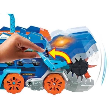 Мега-транспортер Hot Wheels Неймовірний Ті-Рекс серії City (HNG50) - Pampik - 5