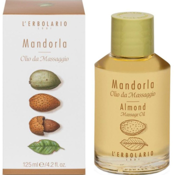 Масло массажное L'Erbolario Olio da Massaggio Mandorla, с миндалем, 125 мл - Pampik