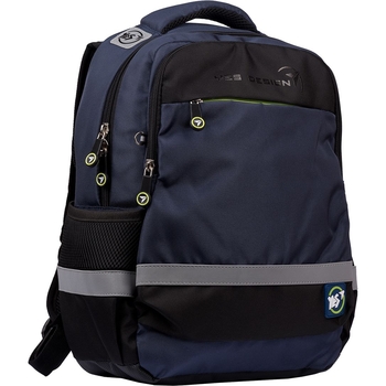 Рюкзак Yes S-52 Ergo Yes style, черный с синим (557964) - Pampik - 2