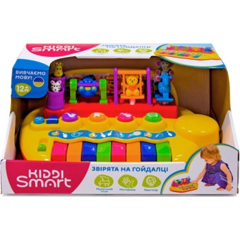Пианино Kiddi Smart Зверята на качелях (063412) - Pampik - 6