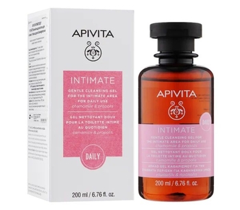 Гель для інтимної гігієни Apivita Intimate для щоденного використання 200 мл - Pampik - 2