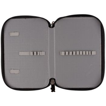 Пенал твердий Smart HP-01 Football, 13х21х4 см, сірий (533284) - Pampik - 2