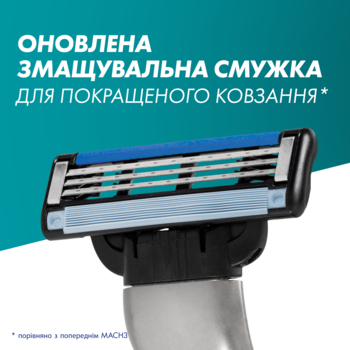 Станок для гоління Gillette Mach3, c 5 змінними картриджами - Pampik - 6