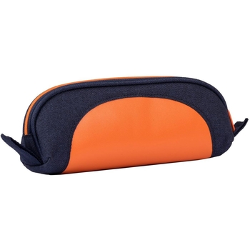 Пенал мягкий Yes PH-5-1 Contrast, 8х21х6 см, черный с оранжевым (533098) - Pampik - 2