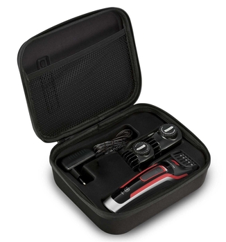 Машинка для підстригання волосся Rowenta Formula 1, сіро-червона (TN524MF0) - Pampik - 3