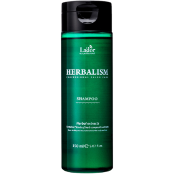 Заспокійливий шампунь La'dor Herbalism, із трав'яними екстрактами, 150 мл - Pampik