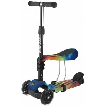 Самокат Kikka Boo Makani Ride & Skate, Веселка (31006010092) - Pampik