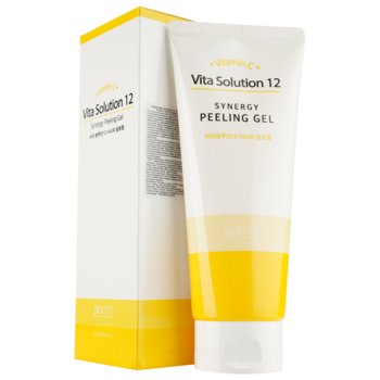 Пілінг-гель Jigott Vita Solution 12 Synergy Peeling Gel Оздоровлюючий, 180 мл - Pampik