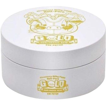 Патчи для глаз Elizavecca Milky Piggy Hell-Pore Gold Hyaluronic Acid Eye Patch, 60 шт - Pampik - 2
