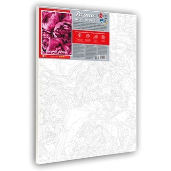 Картина за номерами Santi Королівські півонії, 40х50 см (953815) - Pampik - 2