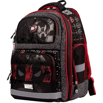 Рюкзак Yes S-87 Marvel.Deadpool, черный с красным (553905) - Pampik - 2
