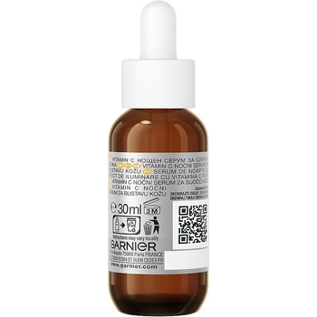Ночная сыворотка Garnier Skin Naturals Vitamin C Brightening Night Serum 30 мл - Pampik - 2